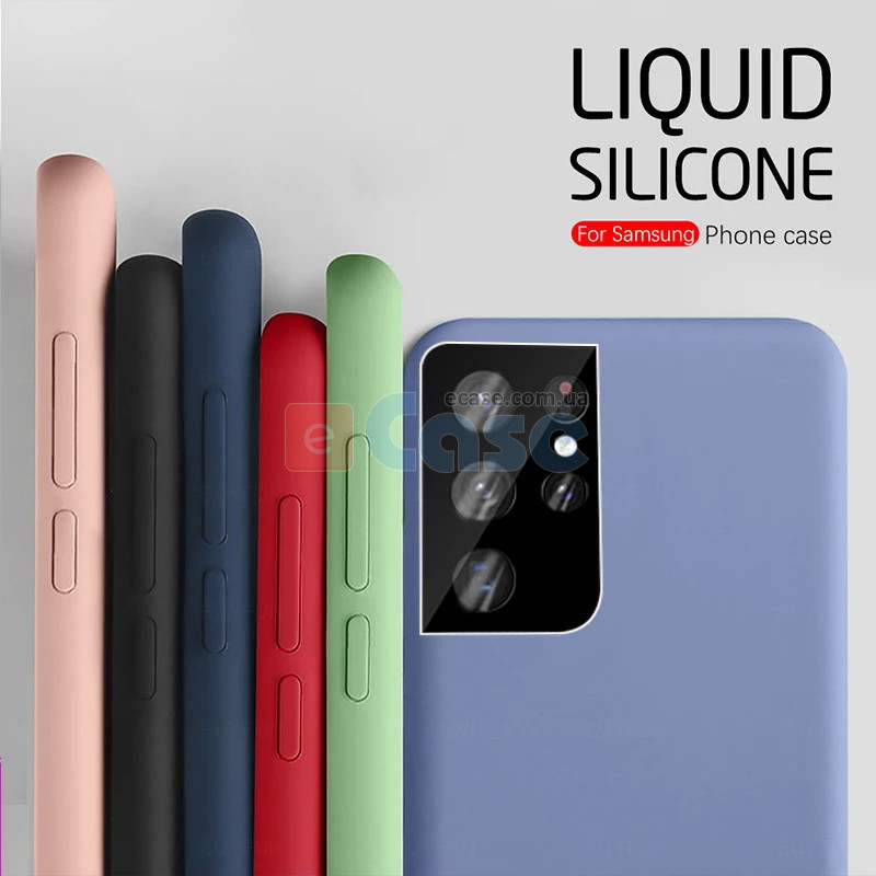 ТПУ накладка Silky Full Cover для Samsung Galaxy S21 Ultra фото 1 — eCase