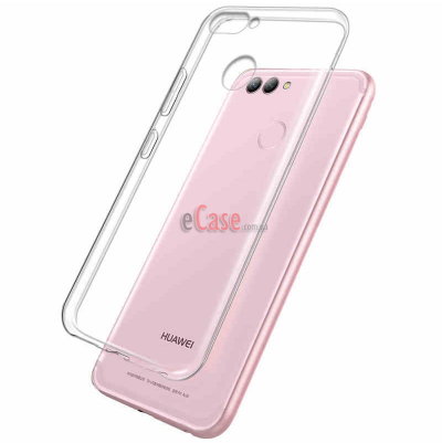 Прозора ТПУ накладка для Huawei Nova 2 Plus (Crystal Clear) — eCase
