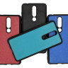 ТПУ накладка для Nokia 3.1 Plus "Cover Flotar" (зі вставкою з натуральної шкіри) фото 1 — eCase