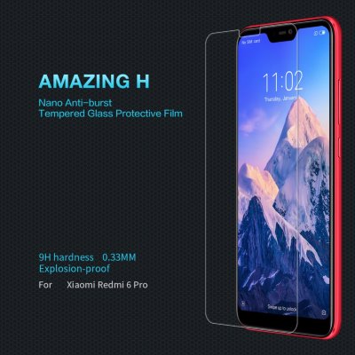 Захисне скло Nillkin Anti-Explosion Glass Screen (H) для Xiaomi Redmi 6 Pro — eCase
