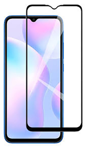 Захисне скло 5D (на весь екран) з кольоровою рамкою для Realme C25Y — eCase