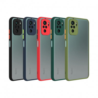 Чехол Frosted Buttons для Xiaomi Redmi Note 10 — eCase