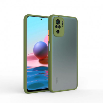 Чехол Frosted Buttons для Xiaomi Redmi Note 10 — eCase