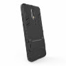 Ударостійка накладка з ТПУ бампером для Nokia X5 (з підставкою) фото 8 — eCase