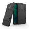 Ударостійка накладка з ТПУ бампером для Nokia X5 (з підставкою) фото 9 — eCase