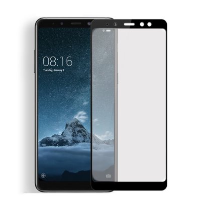 Защитное стекло Matte (матовое) с рамкой для Samsung Galaxy A8 2018 A530F — eCase