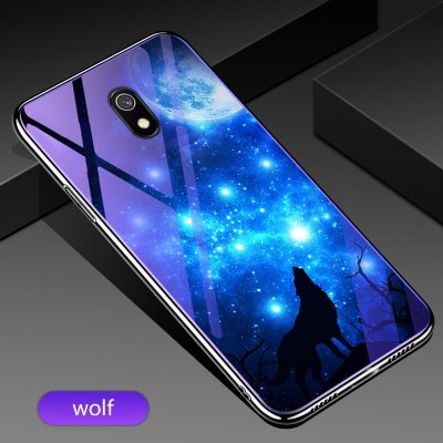 Накладка TPU + Glass Violet для Xiaomi Redmi 8A — eCase