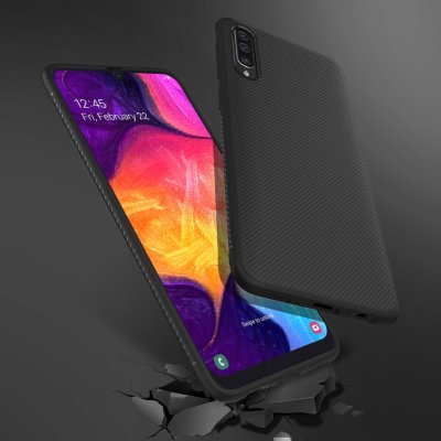 ТПУ накладка Carbon для Samsung Galaxy A50s A507F — eCase