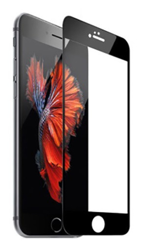 Керамічна плівка (скло) з рамкою для iPhone 8 Plus &mdash; eCase