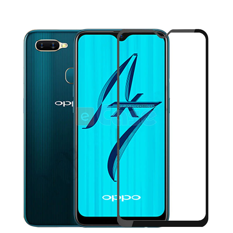 Защитное стекло Full Glue Color для Oppo A12 фото 1 — eCase