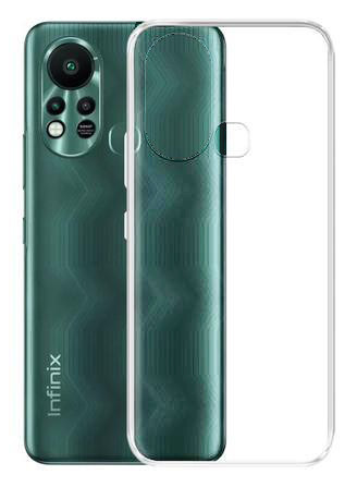 Прозора ТПУ накладка для Infinix Hot 11s EXELINE Crystal (Strong 0,5 мм) — eCase