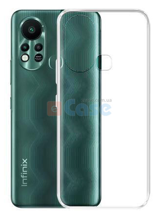 Прозора ТПУ накладка для Infinix Hot 11s EXELINE Crystal (Strong 0,5 мм) фото 1 — eCase