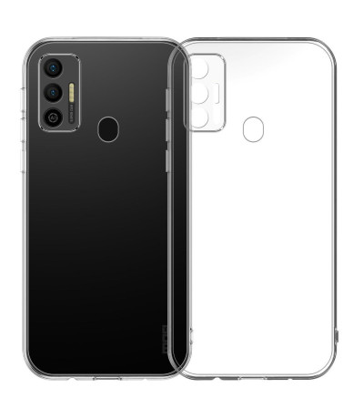 Прозорий TPU чохол Start Full Camera 1.5 мм для Tecno Spark 7 — eCase