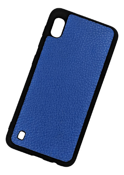 ТПУ накладка для Samsung Galaxy A10 (A105F) &quot;Cover Flotar&quot; (с вставкой из натуральной кожи) — eCase