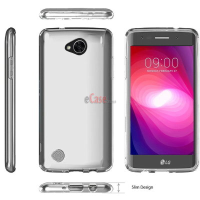Прозора ТПУ накладка для LG X Power 2 EXELINE Crystal (Strong 0,5 мм) — eCase