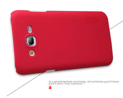 Пластиковая накладка Nillkin Matte для Samsung J500H Galaxy J5 + защитная пленка — eCase