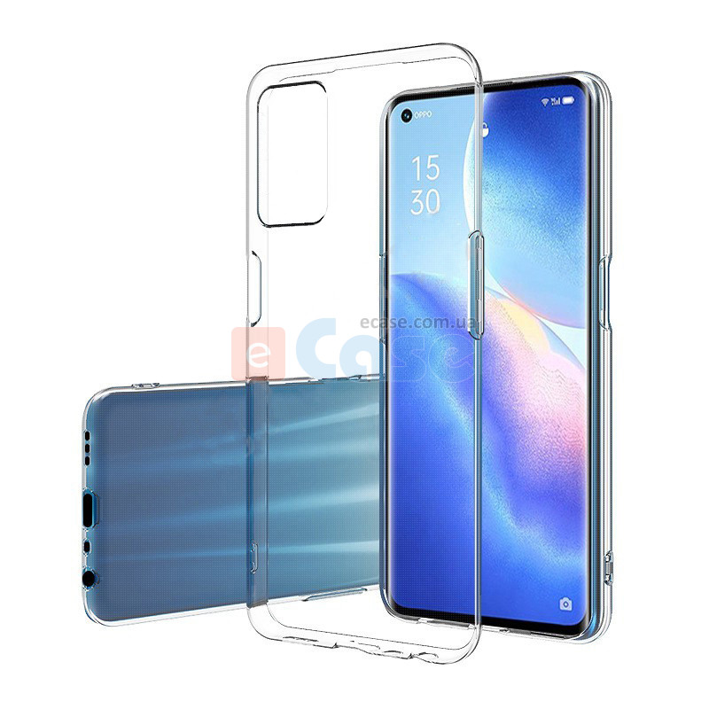 Прозрачный TPU чехол Start 1.5 мм для Oppo A54 фото 1 — eCase