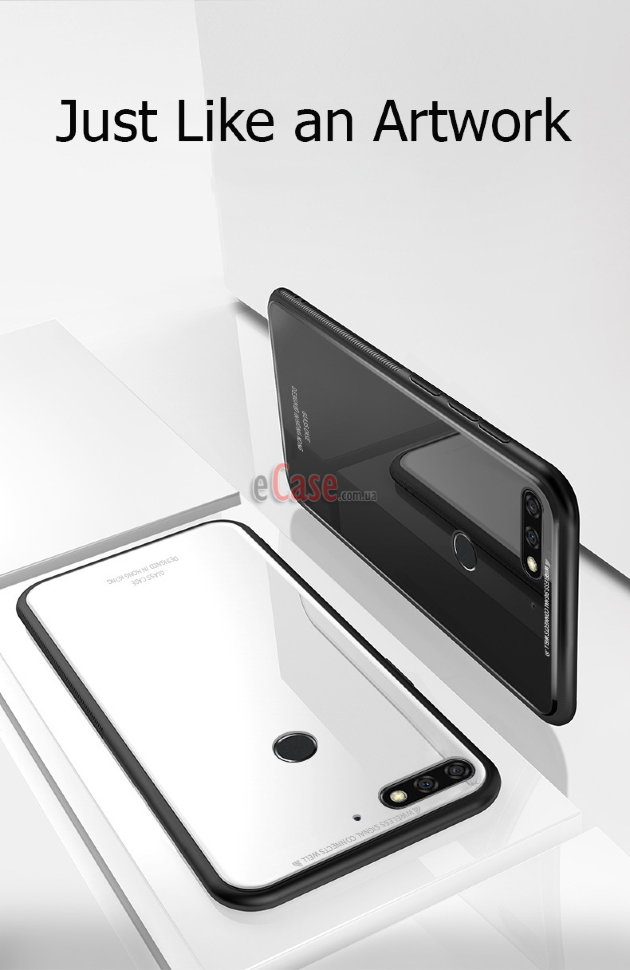 Накладка TPU + Glass для Huawei Y6 2018 фото 1 — eCase
