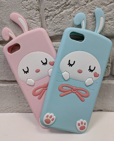 ТПУ накладка Bunny Ears для Huawei P Smart 2019 — eCase