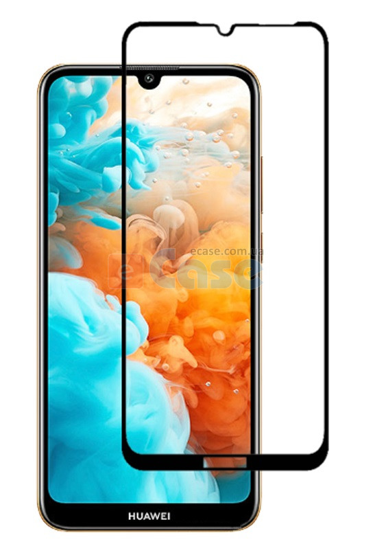 Захисне скло Full Glue Color для Huawei Y6 Pro 2019 фото 1 — eCase