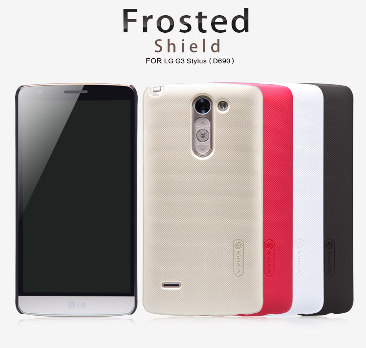 Пластиковая накладка Nillkin Matte для LG G3 Stylus D690 + защитная пленка фото 1 — eCase