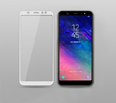 Захисне скло для Samsung Galaxy J8 Plus 2018 (Tempered Glass Frame 2,5 D) з рамкою — eCase