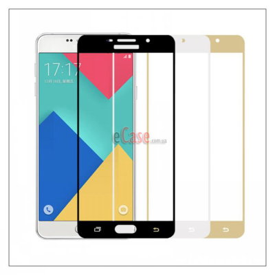 Захисне скло для Samsung A310F Galaxy A3 (Tempered Glass Frame 2,5 D) з рамкою — eCase