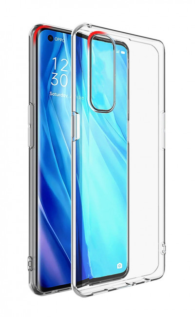 Прозора ТПУ накладка для OPPO Reno 4 Pro EXELINE Crystal (Strong 0,5 мм) — eCase