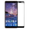 Защитное стекло для Nokia 7 Plus (Tempered Glass Frame 2,5D) с рамкой фото 2 — eCase