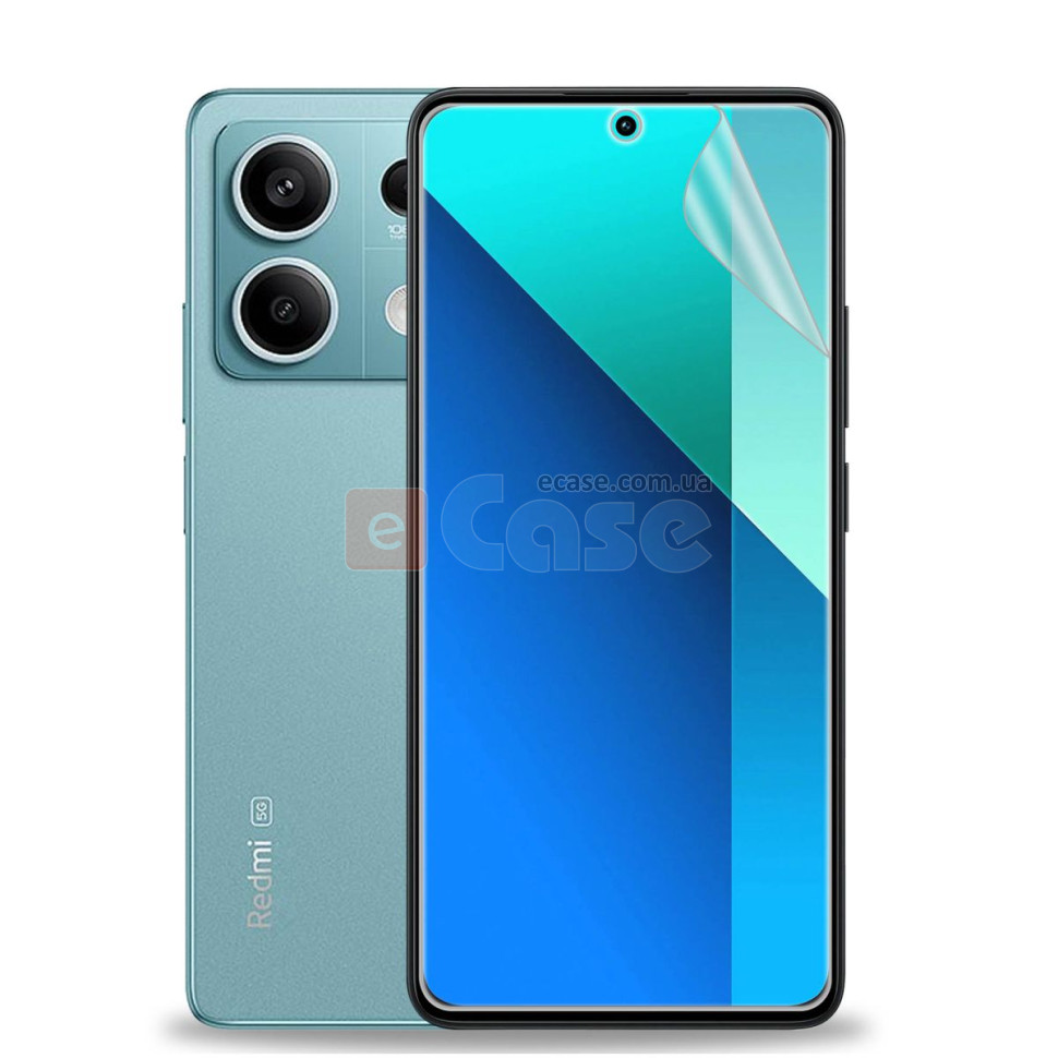 Гидрогелевая защитная пленка Pro HD Clear для Xiaomi Redmi Note 13 Pro 4G фото 1 — eCase