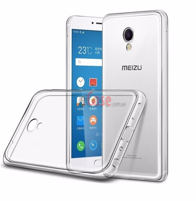 Прозрачная ТПУ накладка для Meizu M3s EXELINE Crystal (Strong 0,5мм) фото 1 — eCase