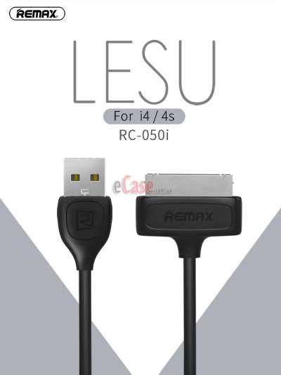 USB кабель Remax Lesu (30 pin для iPhone 4/4s) — eCase