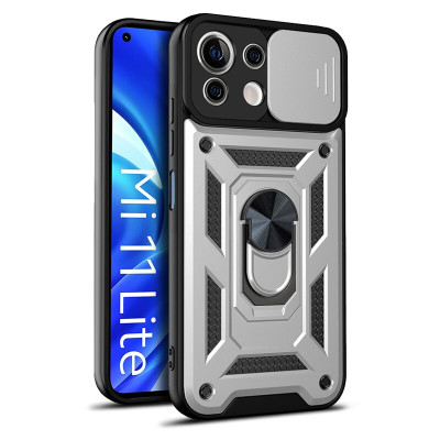 TPU+PC чохол Kvadratic Ring Gate для Xiaomi 11 Lite 5G NE — eCase