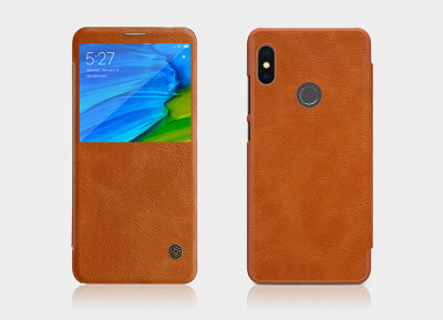 Чохол (книжка) Nillkin Qin для Xiaomi Redmi Note 5 Pro — eCase