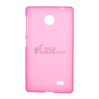 TPU накладка для Nokia X / X+ (матовий, однотонний) — eCase