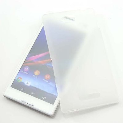 TPU накладка для Sony Xperia C S39h (C2305) (матовый, однотонный) — eCase
