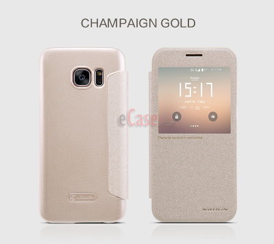 Чохол (книжка) Nillkin Sparkle Series для Samsung G930F / G930FD Galaxy S7 — eCase