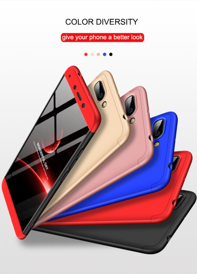 Пластикова накладка Soft-Touch 360 градусів для Xiaomi Redmi 6 — eCase