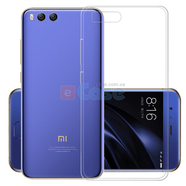 Прозрачная ТПУ накладка для Xiaomi Mi Note 3 EXELINE Crystal (Strong 0,5мм) фото 1 — eCase