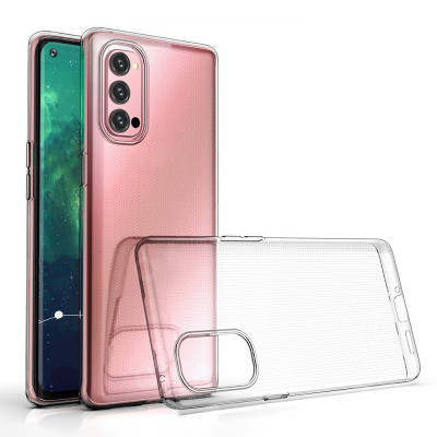 Прозора ТПУ накладка для OPPO Reno 4 EXELINE Crystal (Strong 0,5 мм) — eCase