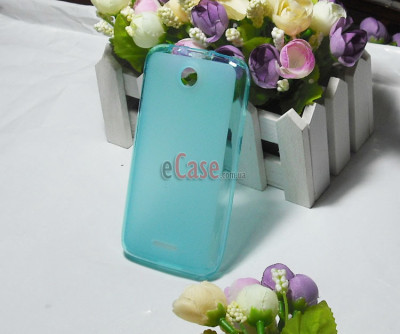 TPU накладка для Lenovo A356 (матовый, однотонный) — eCase