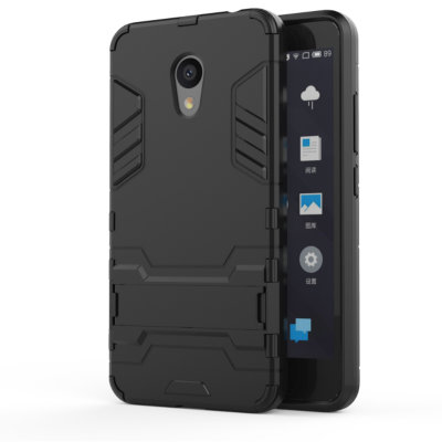 Ударостійка накладка з ТПУ бампером для Meizu M5S (з підставкою) — eCase