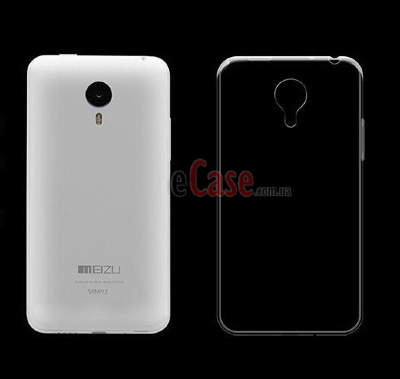 Прозрачная ТПУ накладка для Meizu M3 Note EXELINE Crystal (Strong 0,5мм) — eCase