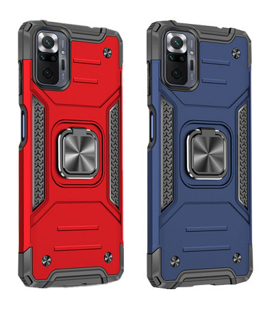 Ударопрочный чехол Solid Ring для Xiaomi Redmi Note 10 Pro — eCase