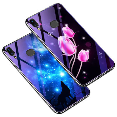 Накладка TPU + Glass Violet для Samsung Galaxy A10S (A107F) — eCase