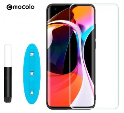 Захисне скло 3D UV Mocolo для Xiaomi Mi 10 Pro прозоре — eCase
