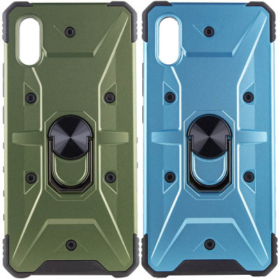TPU+PC чохол Hardy Ring для Xiaomi Redmi 9A — eCase