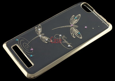 Прозрачная ТПУ накладка Beckberg для Meizu U10 (с рисунком) — eCase