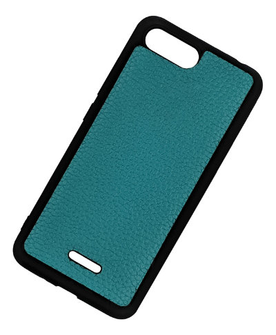 ТПУ накладка для Xiaomi Redmi 6A &quot;Cover Flotar&quot; (с вставкой из натуральной кожи) — eCase