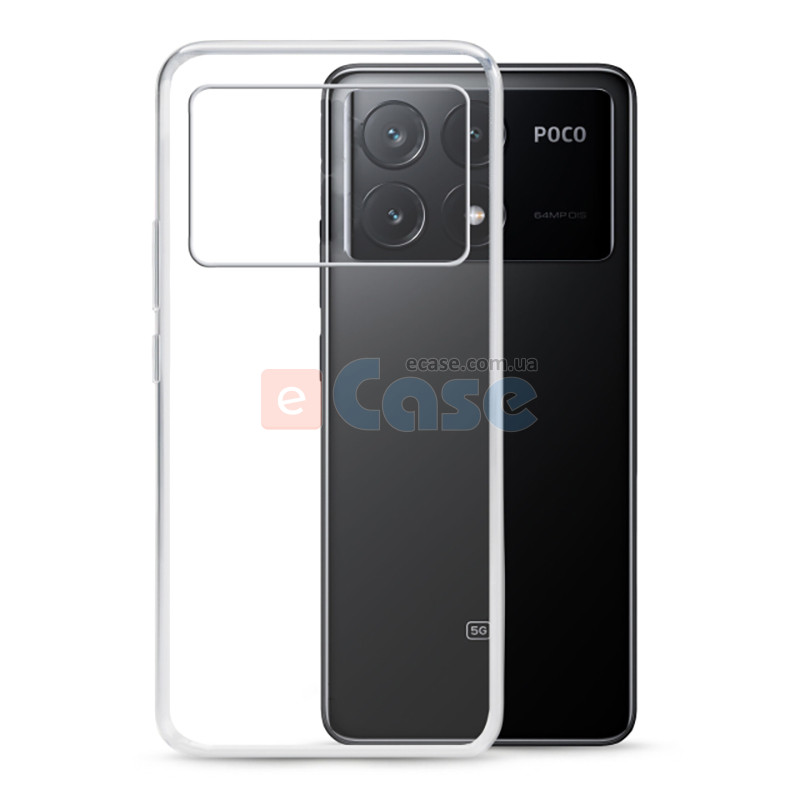 Силиконовый чехол для Xiaomi Redmi Note 13 Pro 5G (Crystal Clear) фото 1 — eCase